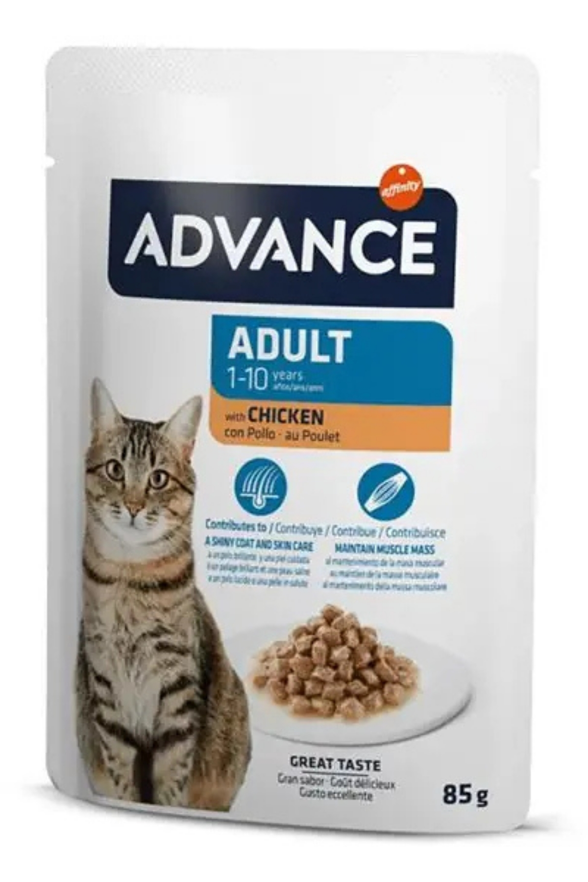 Advance Cat Adult Chıcken Wet Pouch 