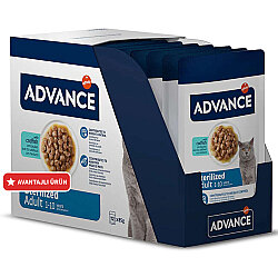 Advance Cat Sterılızed Codfısh Wet Pouch Advance Cat Sterılızed Codfısh Wet Pouch
