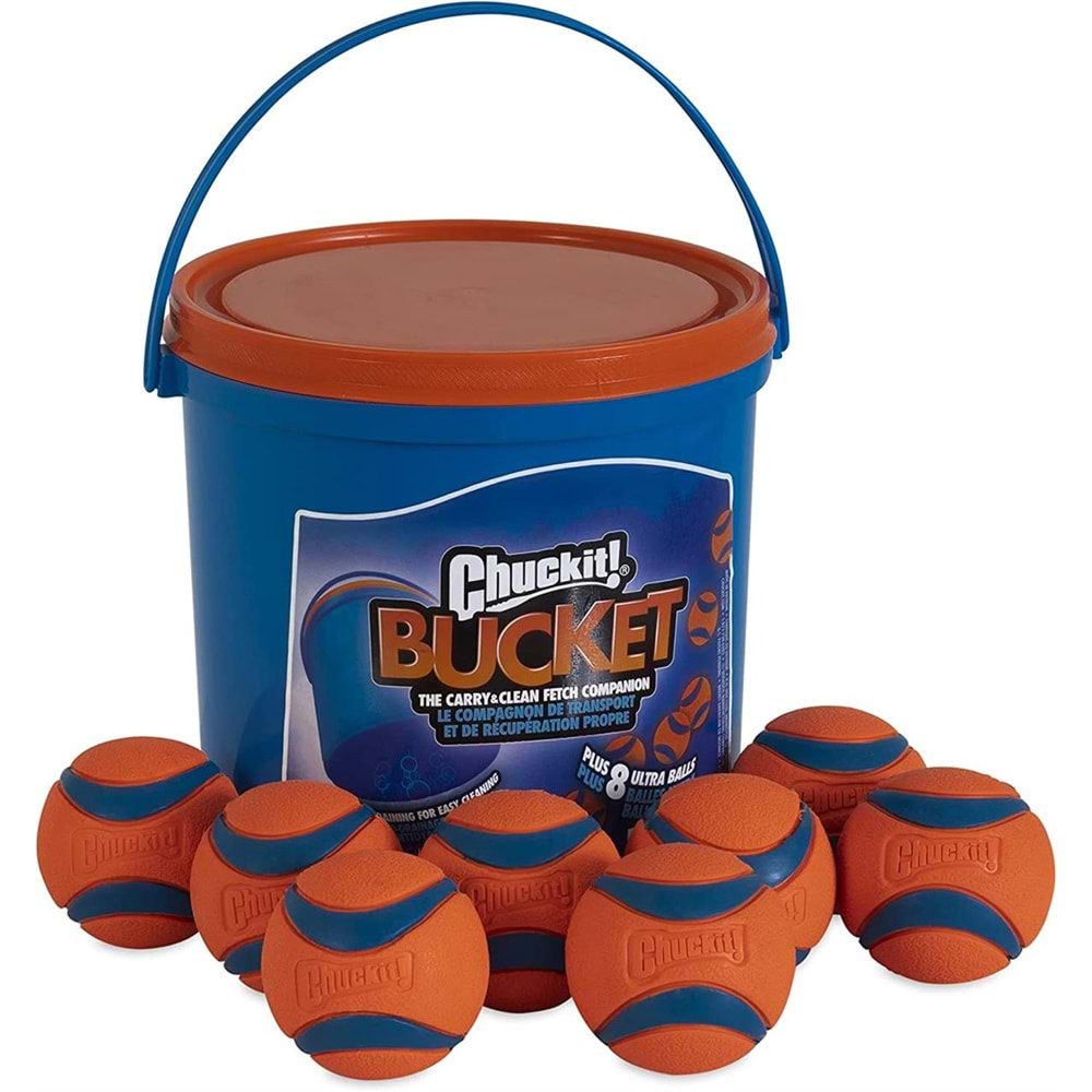 Chuckit! Ultra Ball Özel Kova Seti 8'li Paket (Orta Boy)