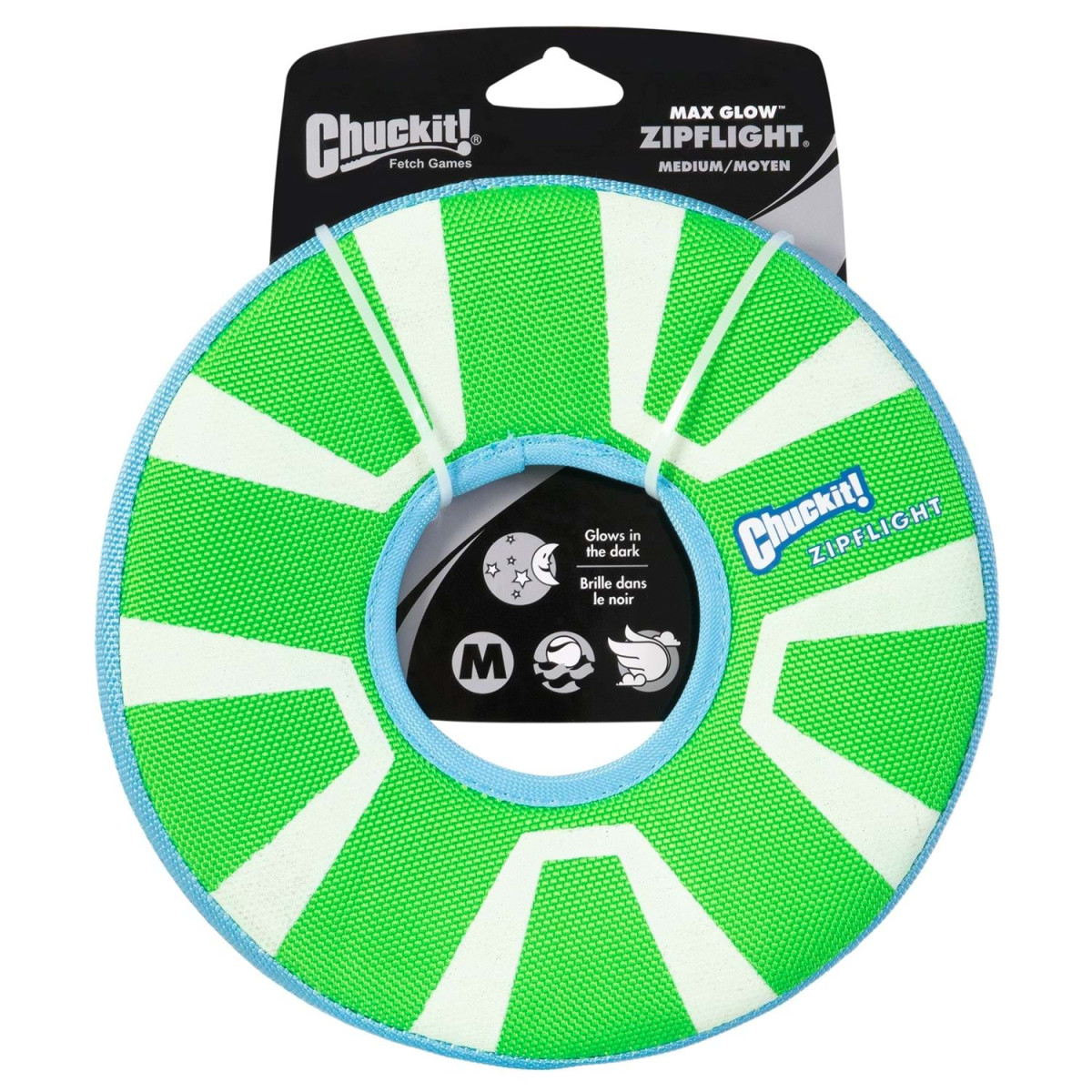 Chuckit! Zipflight Max Glow Gece Parlayan Frizbi (Orta Boy) Chuckit! Zipflight Max Glow Gece Parlayan Frizbi (Orta Boy)