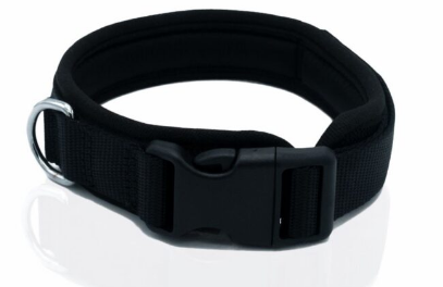 DOGGİ HAVALI DOKUMA BOYUN TASMASI SİYAH 2*35-45CM