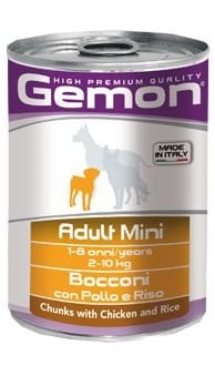 Gemon Konserve Mama - Yetişkin köpek - Tavuk/Pirinç 415 gr