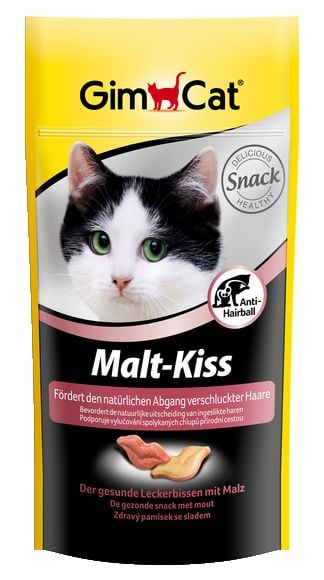 GimCat Malt Kiss - Dudak Şekilli Ödül Tableti 40 gr