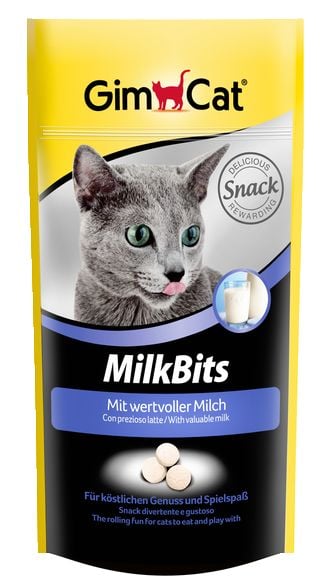 GimCat Milk Bits - Sütlü Ödül Tableti 40gr