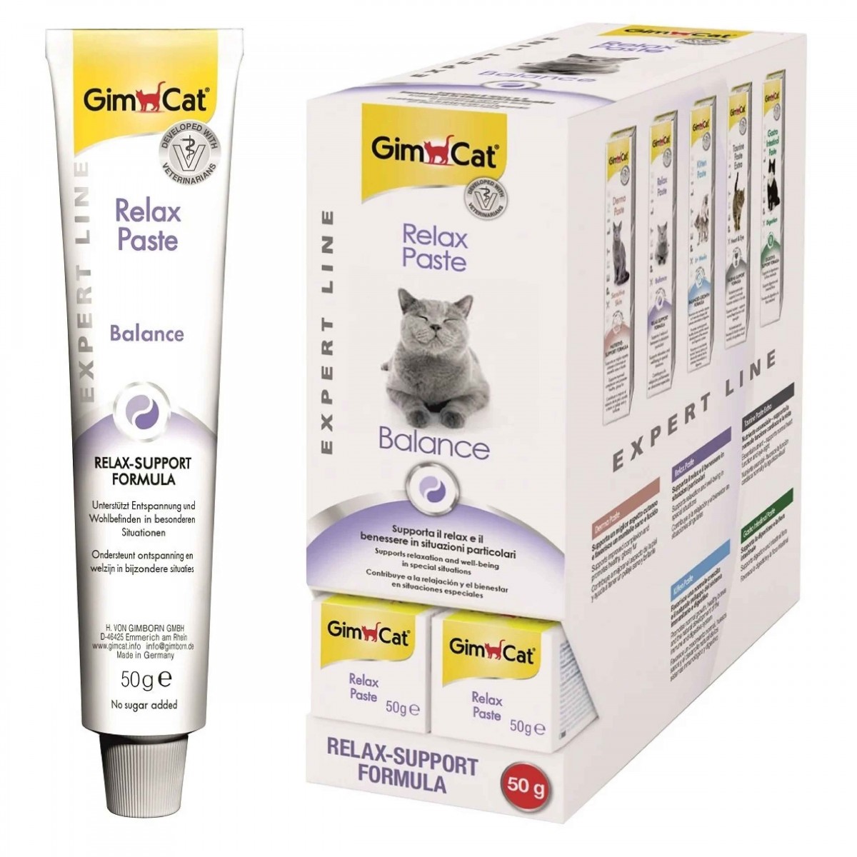 Gimcat Kedi Macunu Relax Paste 50gr