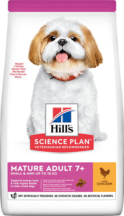 Hill's SP Tavuklu Küçük ve Mini Irk +7 Yaşlı Köpek Maması 1.5KG