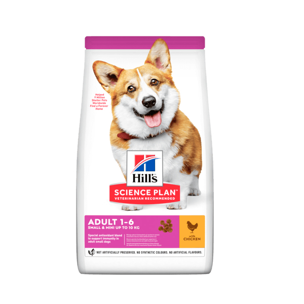 Hill's SP Tavuklu Küçük ve Mini Irk Yetişkin Köpek Maması 1,5KG