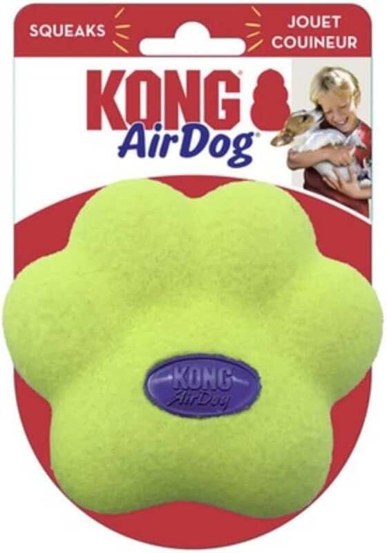 KONG AirDog Pati Şeklinde Sesli Köpek Oyuncağı M