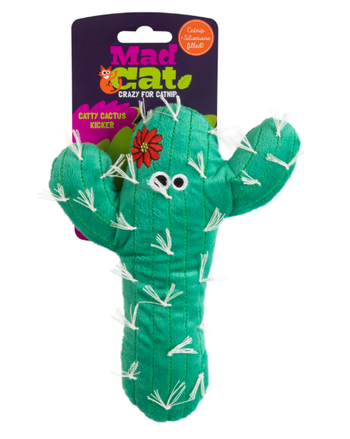 Mad Cat Big Cactus Kicker Kedi Otlu ve Matatabili Kedi Oyuncağı Mad Cat Big Cactus Kicker Kedi Otlu ve Matatabili Kedi Oyuncağı