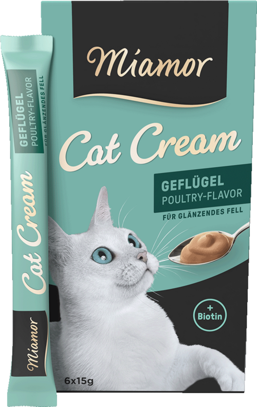 Mıamor Cream Tavuklu Kedi Ödülü 6x15 G Mıamor Cream Tavuklu Kedi Ödülü 6x15 G