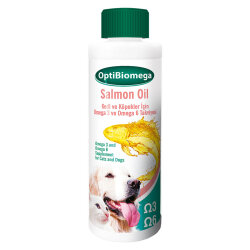 OPTİBİOMEGA SALMAN OIL (OMEGA 3-6 KEDİ VE KÖPEKLER İÇİN) 250 ML