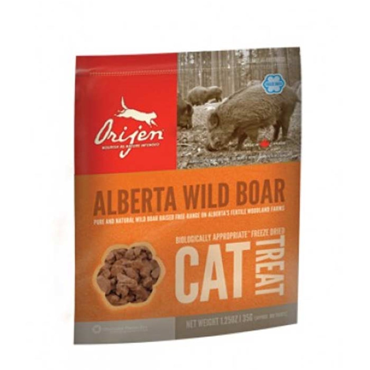 ORIJEN Freeze-Dried Kedi Ödülü-Wild Boar 35 gr