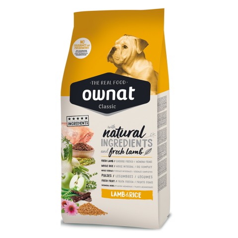 Ownat 12 kg Kuzulu&Pirinçli Classic Adult Köpek Maması Ownat 12 kg Kuzulu&Pirinçli Classic Adult Köpek Maması