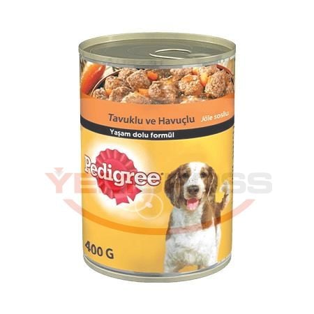 Pedigree Tavuklu Konserve Köpek Maması- 400Gr Pedigree Tavuklu Konserve Köpek Maması- 400Gr