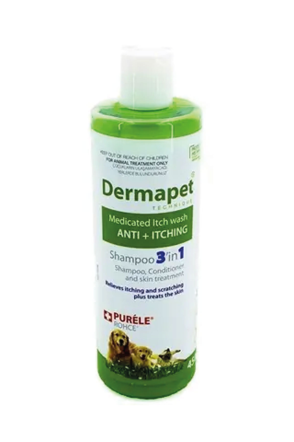 Purele Dermapet Dermatolojik Kedi ve Köpek Şampuanı 450 ml
