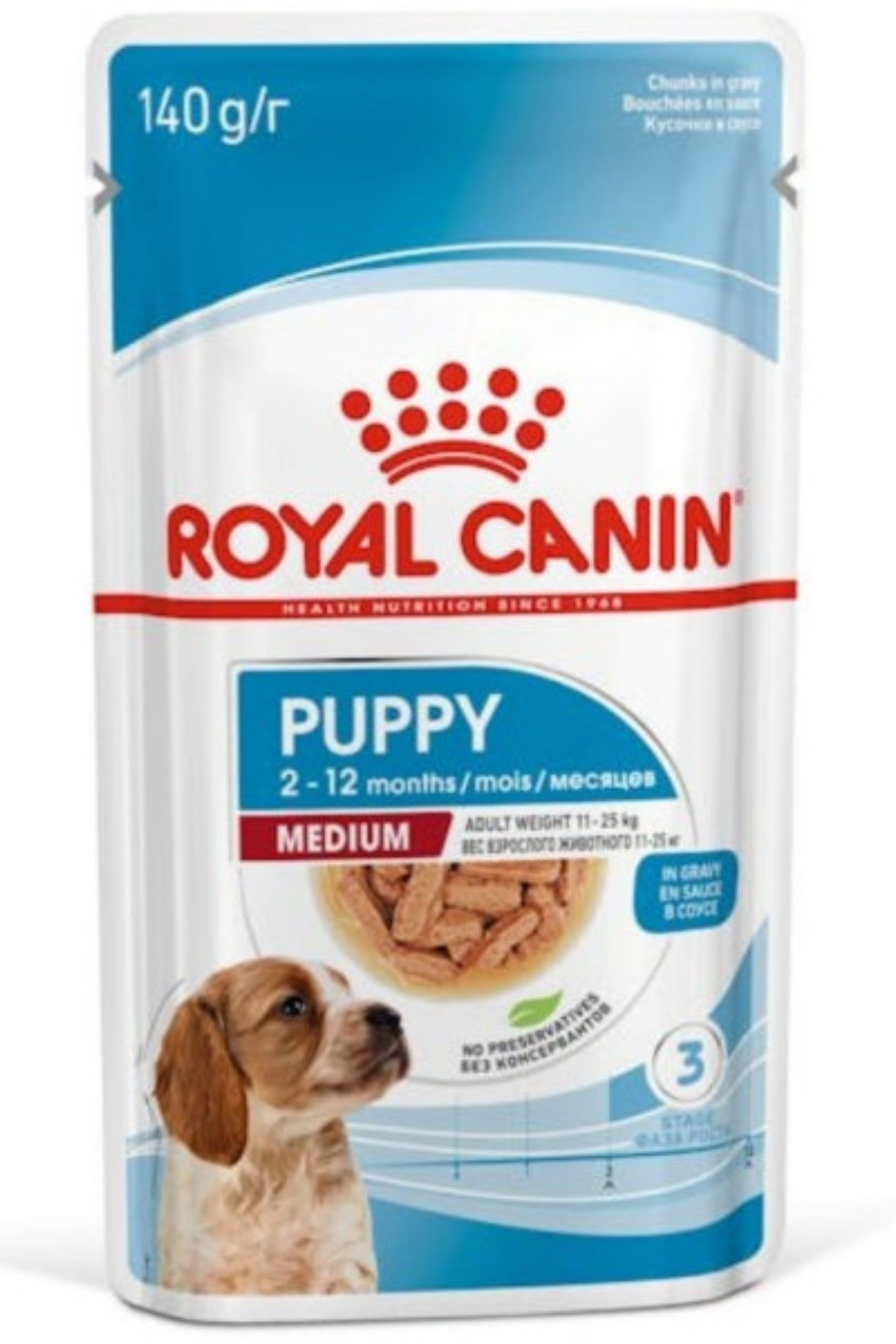 Royal Canin Medium Puppy Orta Irk Yavru Köpek Yaş Maması 140 Gr Royal Canin Medium Puppy Orta Irk Yavru Köpek Yaş Maması 140 Gr