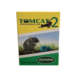 TOMCAT 2 BLOK 15 GR x 15 AD. TOMCAT 2 BLOK 15 GR x 15 AD.
