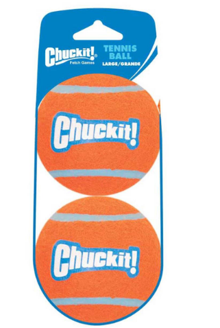 Chuckit! 2`li Köpek Tenis Oyun Topu (Büyük Boy)