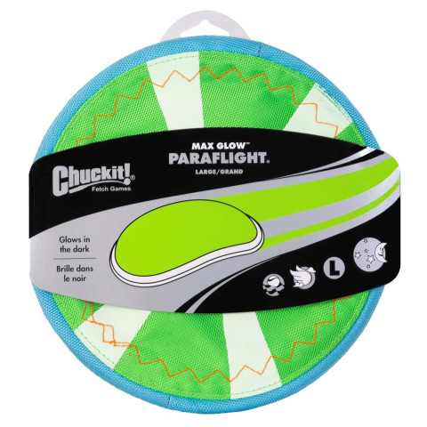 Chuckit! Paraflight Max Glow Gece Parlayan Frizbi (Büyük Boy)