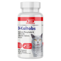 D-KALTABS  KEDİ 30 GR 60 TABLET (KALSİYUM TABLET) 30 GR