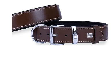 DOGGİE DERİ TASMA 3.5*52-60CM KAHVERENGİ