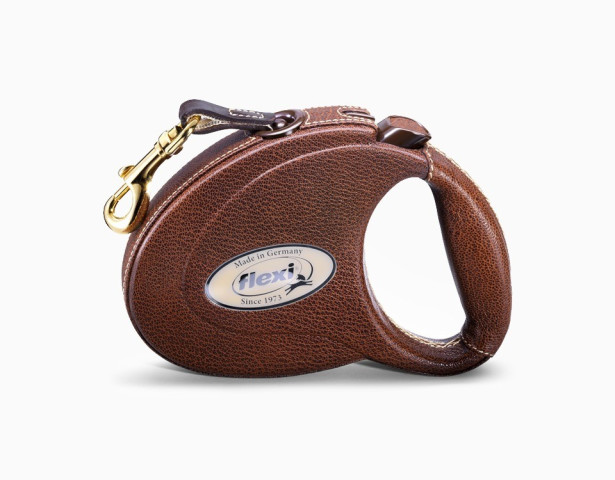 Flexi Leather M Beden Kahverengi 5MT Şerit Tasma