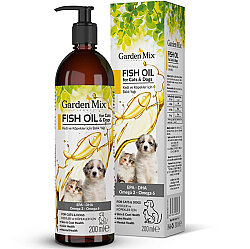 Garden Mix Kedi Ve Köpek Somon Yağı 200ml