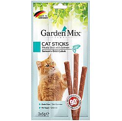 Gardenmix Somonlu Kedi Stick Ödül 3*5g 50‘li