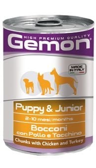 Gemon Konserve Mama - Yavru köpek - Tavuk / Hindi 415 gr