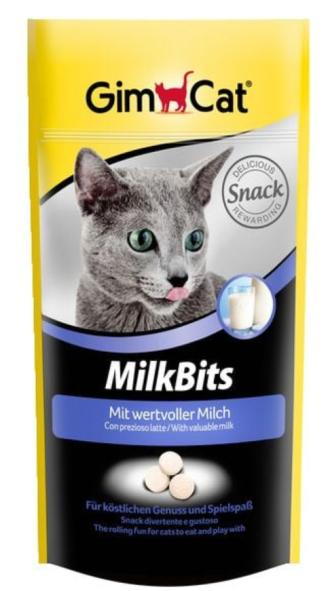 GimCat Milk Bits - Sütlü Ödül Tableti 40gr