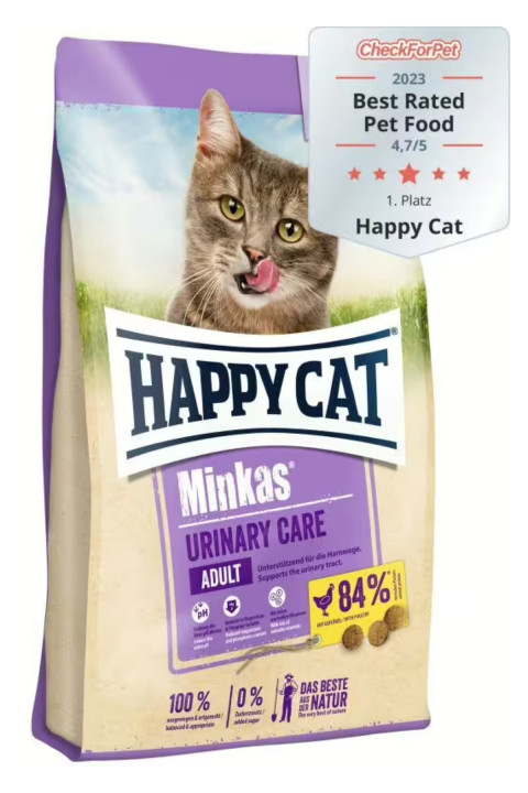 Happy Cat Minkas Urinary Care İdrar Yolu Sağlığı Tavuklu Kedi Maması 1,5 Kg