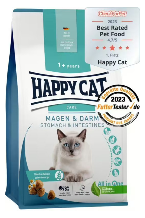 Happy Cat Ördekli Hassas Sindirimli Kedi Maması 1,3 Kg