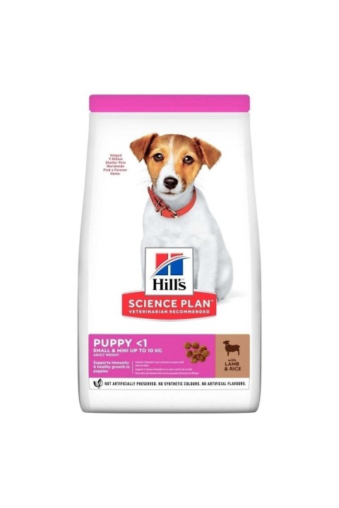Hill's SP Kuzulu & Pirinçli Küçük ve Mini Irk Yavru Köpek Maması 1.5KG