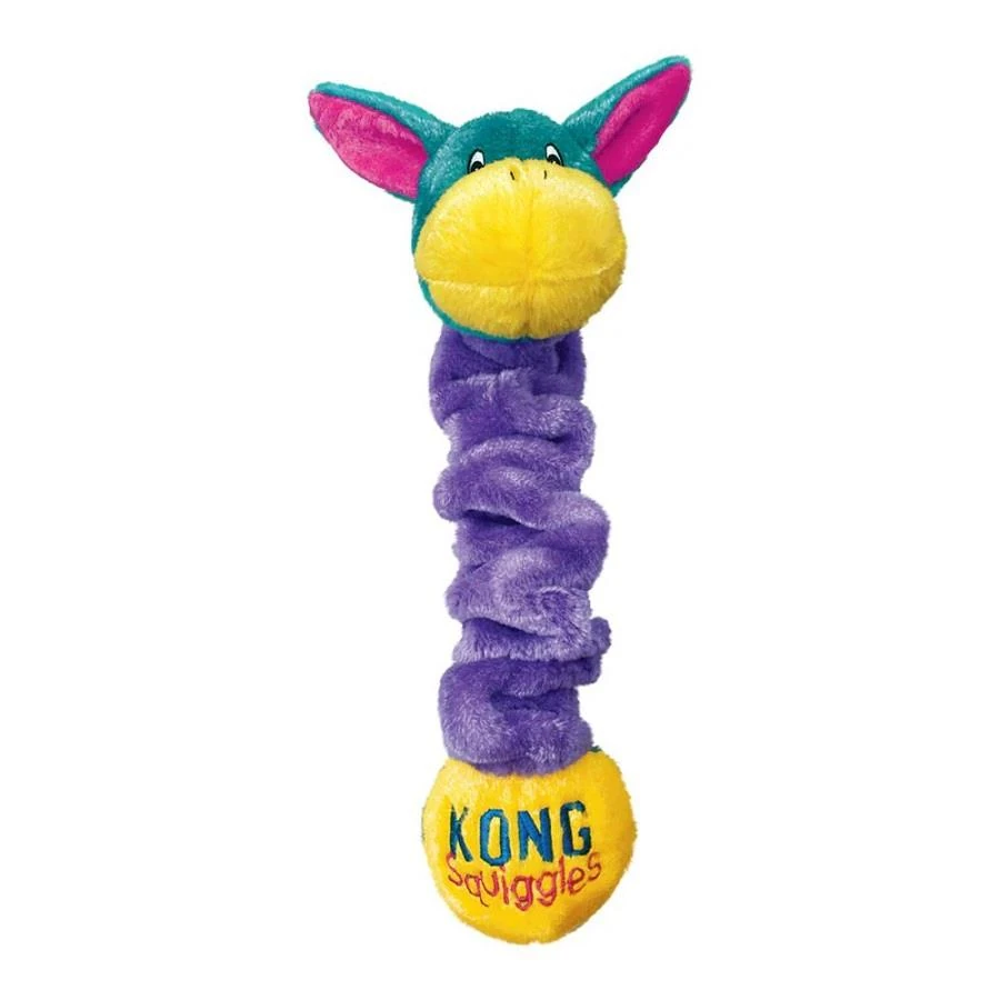 KONG Squigles Tavşan Figürlü Peluş Köpek Oyuncağı M