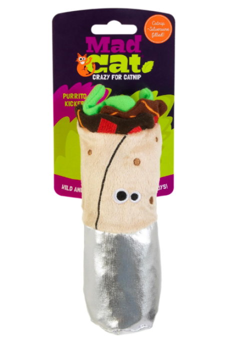 Mad Cat Big Purrito Kicker Kedi Otlu ve Matatabili Kedi Oyuncağı