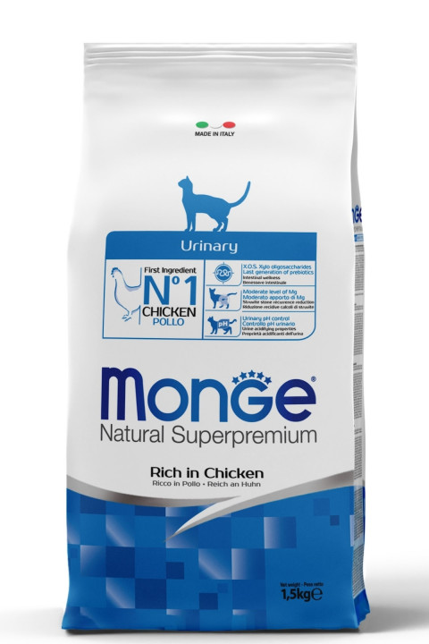 Monge Urinary Tavuklu Yetişkin Kedi Maması 1,5 Kg