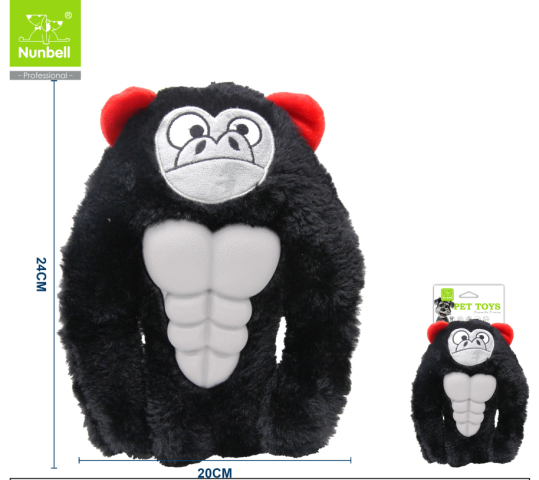 NUNBELL KÖPEK OYUNCAGI PELUŞ GORİL