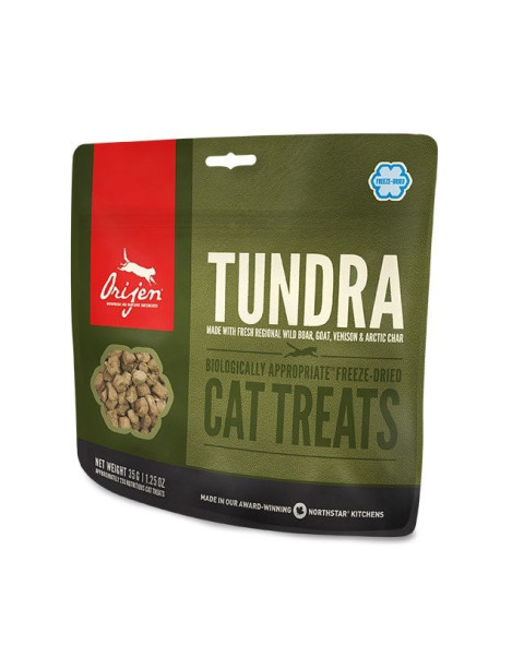 ORIJEN Freeze-Dried Kedi Ödülü-Tundra 35 gr