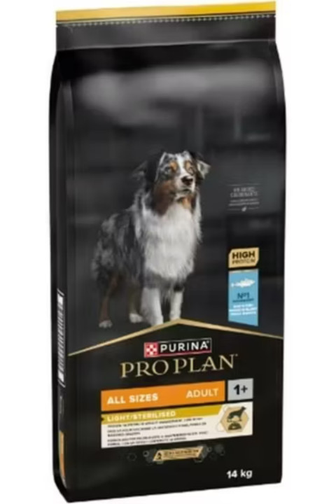 Pro Plan All Size Light Sterilised Balıklı Kısırlaştırılmış Köpek Maması 14 Kg
