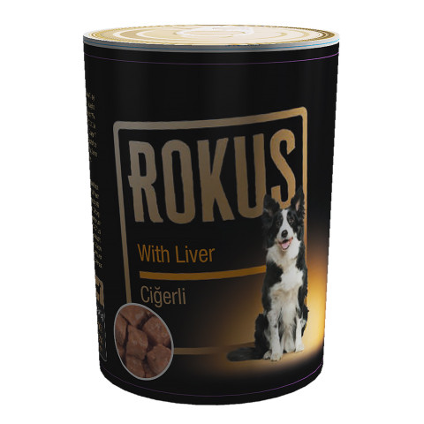 Rokus Ciğerli Köpek Konservesi 410g 