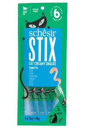 SCHESIR STIX CAT ÖDÜL MOUSSE TON 12X6X15G