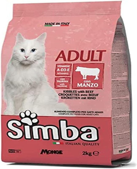 SIMBA CAT CROQUETTES BEEF 20 KG