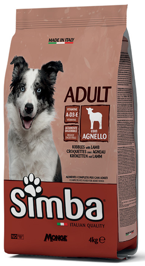 SIMBA DOG CROQUETTES LAMB 20 KG