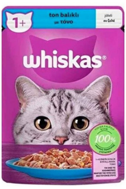 WHISKAS Pouch TON BALIKLI - 85 GR 
